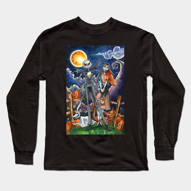 This Is Halloween Long Sleeve T-Shirt by Brad Hudson Coldstream Studios